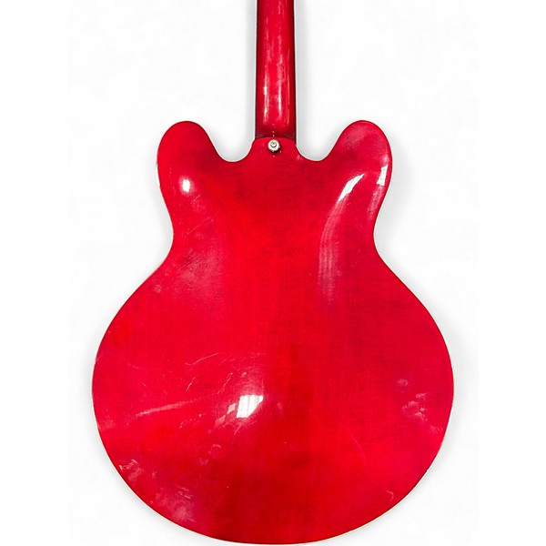 Used Epiphone Dot Cherry Hollow Body Electric Guitar