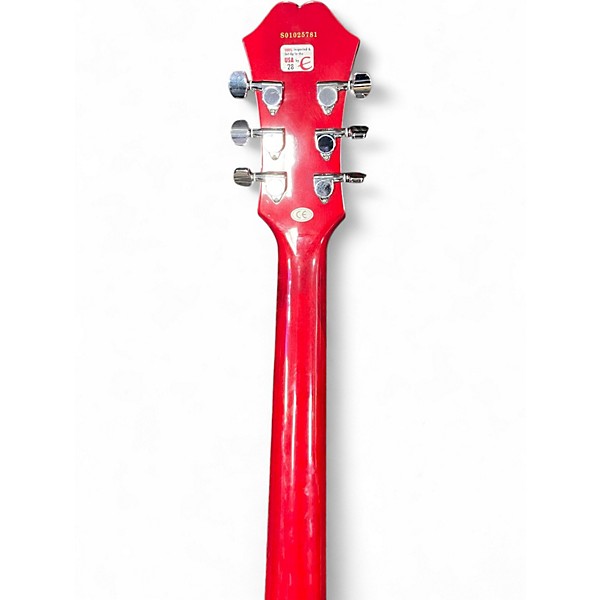 Used Epiphone Dot Cherry Hollow Body Electric Guitar