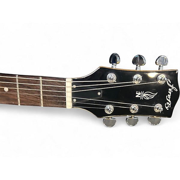 Used Firefly JSN DOUBLE CUT GOLD SPARKLE Solid Body Electric Guitar