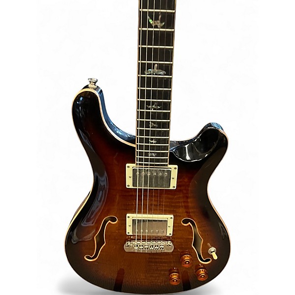 Used PRS SE PIEZO 2 Color Sunburst Hollow Body Electric Guitar