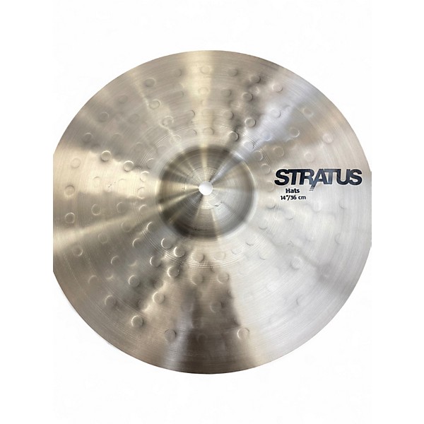 Used SABIAN 14in Stratus Hi Hat Pair Cymbal