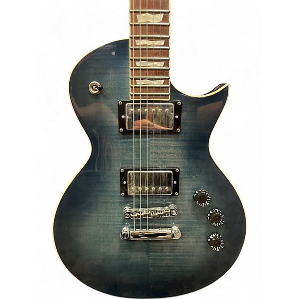 Used ESP LTD EC256 Blue Solid Body Electric Guitar