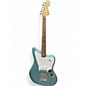 Used Squier Affinity Series Jaguar Ice Blue Metallic Solid Body Electric Guitar thumbnail