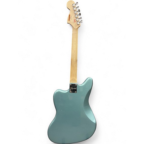 Used Squier Affinity Series Jaguar Ice Blue Metallic Solid Body Electric Guitar