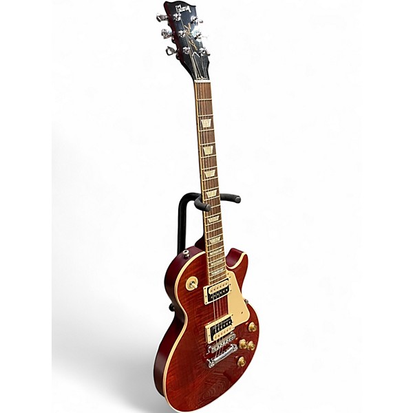 Used 2014 Gibson LES PAUL PROFESSIONAL II MAPLE MERLOT Solid Body Electric Guitar