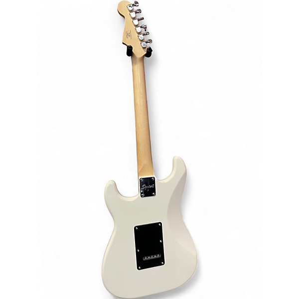 Used Squier Sonic Stratocaster Arctic White Solid Body Electric Guitar