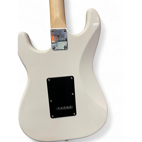 Used Squier Sonic Stratocaster Arctic White Solid Body Electric Guitar