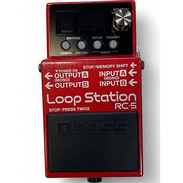 Used BOSS RC-5 LOOP STATION Pedal