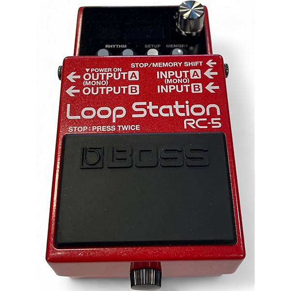 Used BOSS RC-5 LOOP STATION Pedal