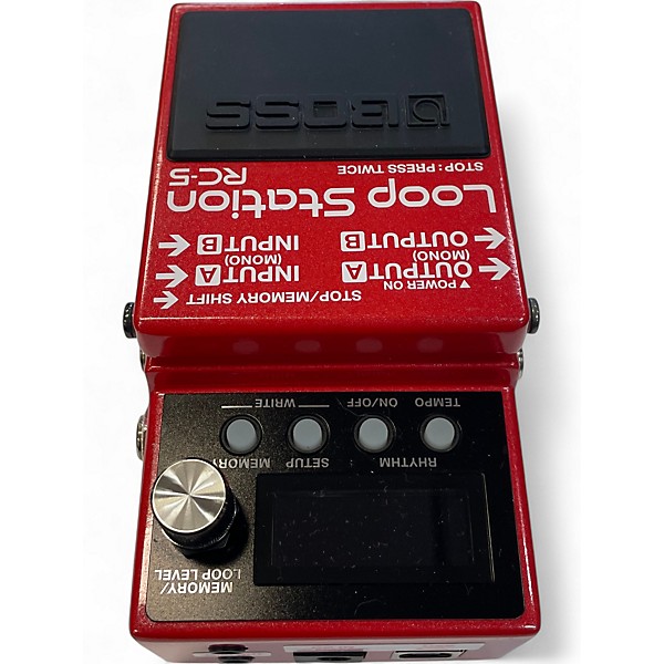 Used BOSS RC-5 LOOP STATION Pedal