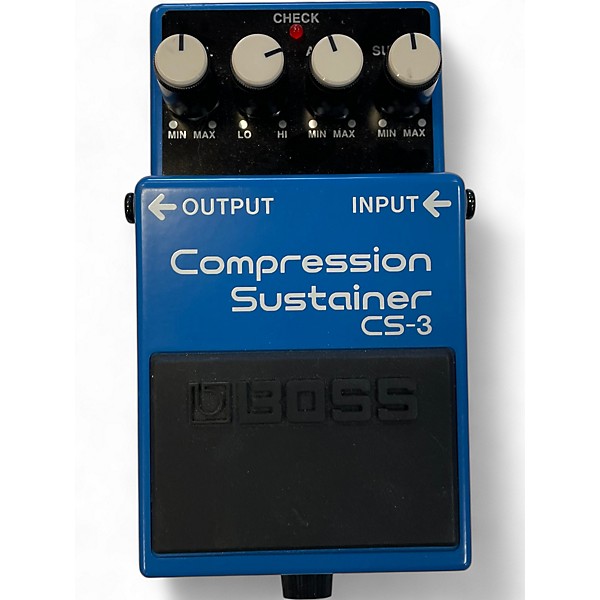 Used BOSS CS3 Compressor Sustainer Effect Pedal