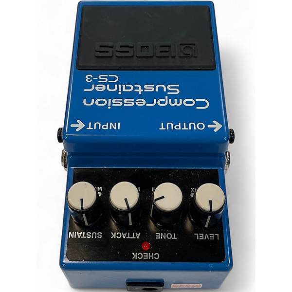 Used BOSS CS3 Compressor Sustainer Effect Pedal