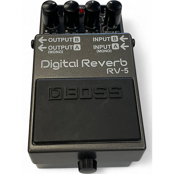 Used BOSS RV5 Digital Reverb Effect Pedal