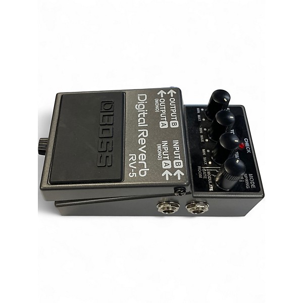 Used BOSS RV5 Digital Reverb Effect Pedal