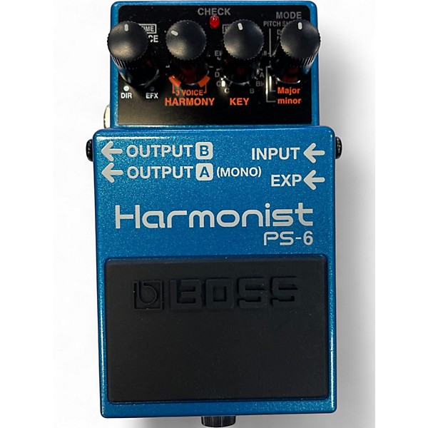 Used BOSS PS6 Harmonist Effect Pedal