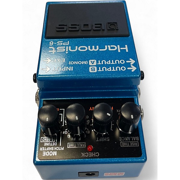 Used BOSS PS6 Harmonist Effect Pedal