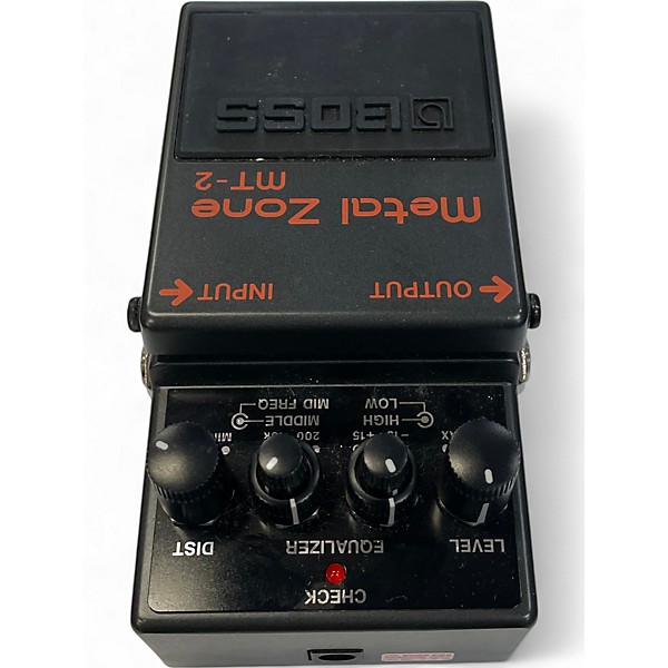 Used BOSS MT2 Metal Zone Distortion Effect Pedal
