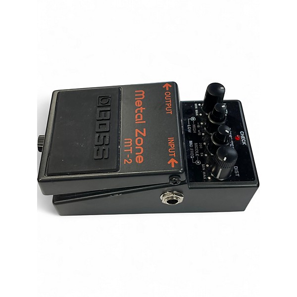 Used BOSS MT2 Metal Zone Distortion Effect Pedal