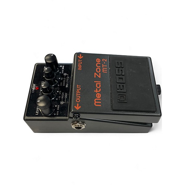 Used BOSS MT2 Metal Zone Distortion Effect Pedal