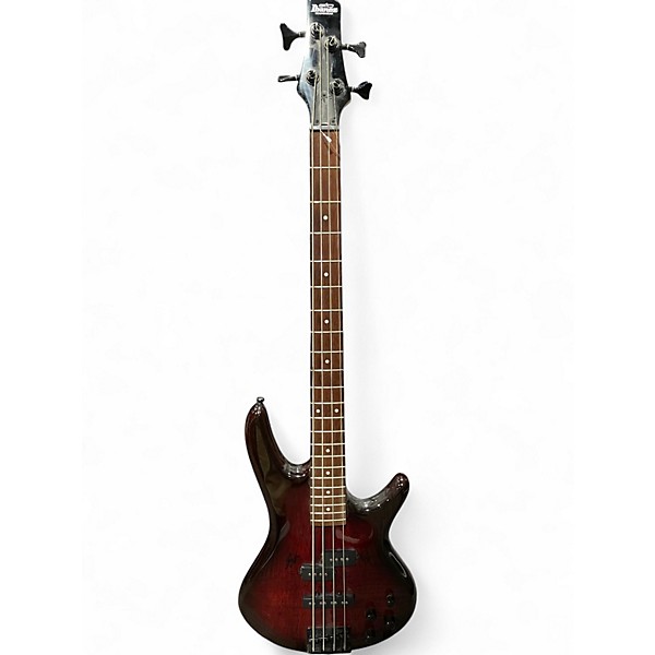 Used Ibanez GSR200SM Mahogany Burst Electric Bass Guitar