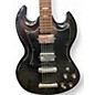 Used 1980s SIGMA SG STYLE Black Solid Body Electric Guitar
