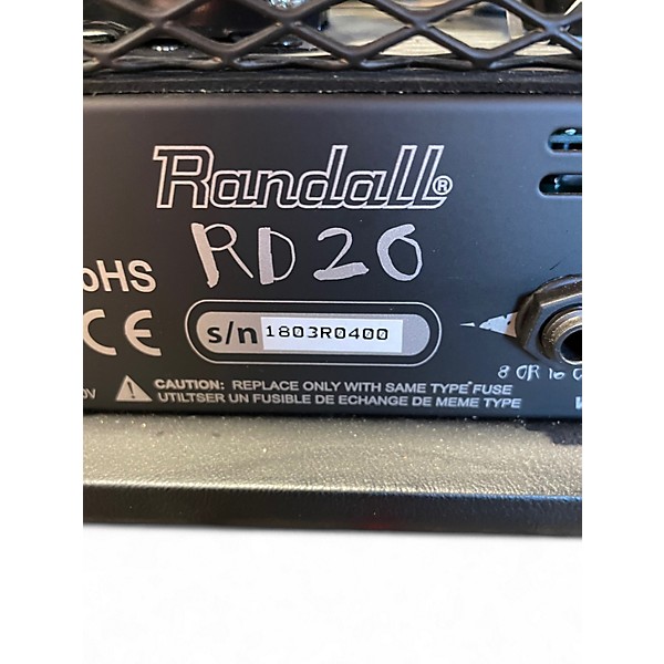 Used Randall RD20 Tube Guitar Amp Head