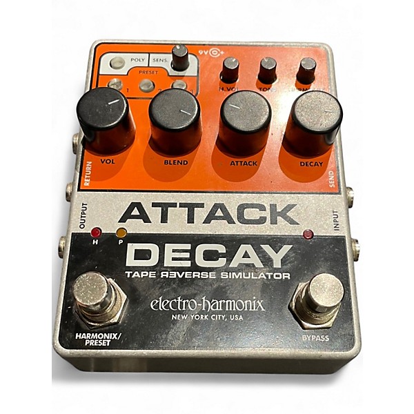 Used Electro-Harmonix Attack Decay Effect Pedal
