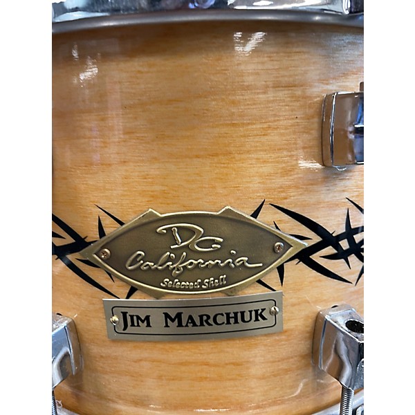 Used Dc California 13X8 CUSTOM BIRCH  Natural Drum