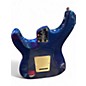 Used Fender American Ultra Stratocaster Metallic Blue Solid Body Electric Guitar