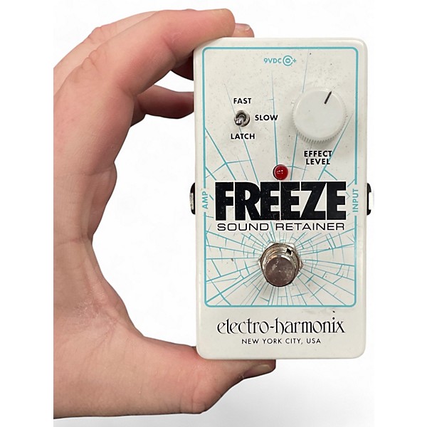 Used Electro-Harmonix Freeze Sound Retainer Compression Effect Pedal