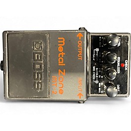 Used BOSS MT2 Metal Zone Distortion Effect Pedal