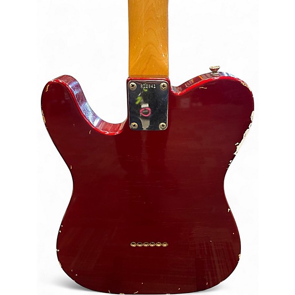 Used Fender 1963 Relic Telecaster Custom Shop Candy Apple Red Solid Body Electric Guitar
