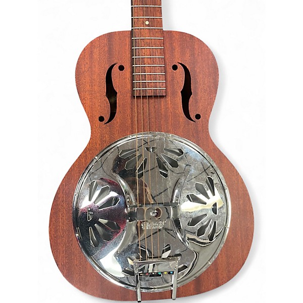 Used Gretsch Guitars G9200 Boxcar Round Neck Natural Resonator Guitar