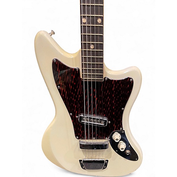 Used Bruno Conquerer Classic White Solid Body Electric Guitar