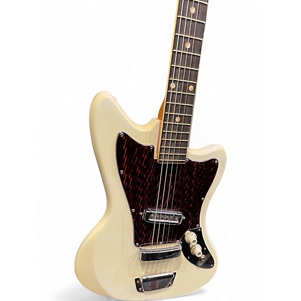 Used Bruno Conquerer Classic White Solid Body Electric Guitar