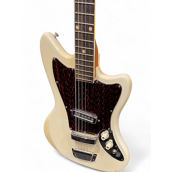 Used Bruno Conquerer Classic White Solid Body Electric Guitar