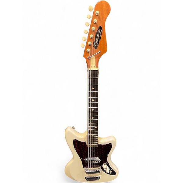 Used Bruno Conquerer Classic White Solid Body Electric Guitar