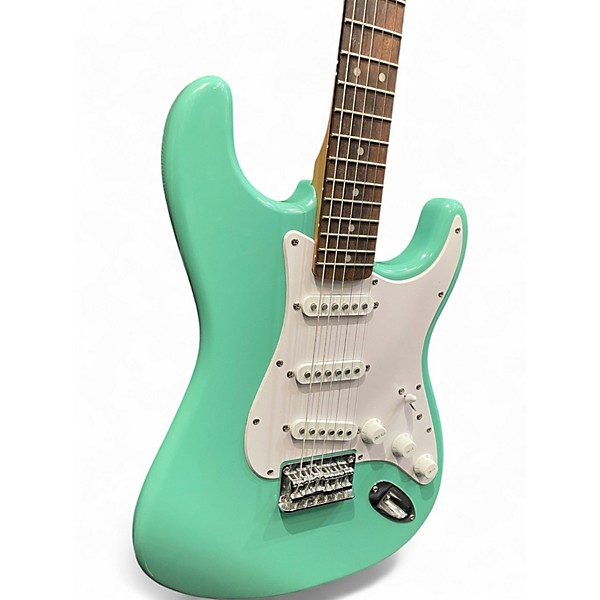 Used Squier Sonic Stratocaster Seafoam Green Solid Body Electric Guitar