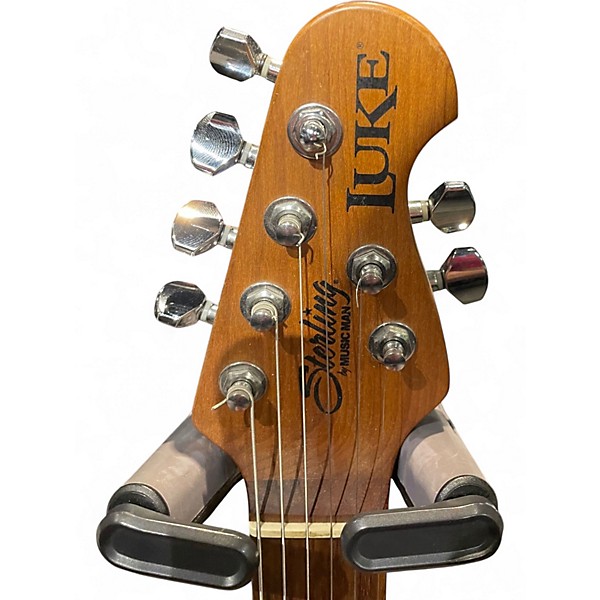 Used Sterling by Music Man LK100 LUKE STEVE LUKATHER SIGNATURE HAZEL BURST Solid Body Electric Guitar