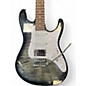 Used 2025 Ibanez AZ22S1F transparent black Solid Body Electric Guitar