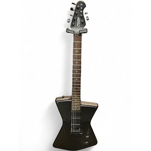 Used Sterling by Music Man STV60 ST. VINCENT MATTE BLACK Solid Body Electric Guitar