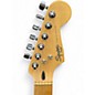 Used Squier Deluxe Stratocaster White Solid Body Electric Guitar
