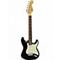 Used Squier Standard Stratocaster Black Solid Body Electric Guitar thumbnail