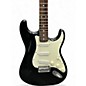 Used Squier Standard Stratocaster Black Solid Body Electric Guitar