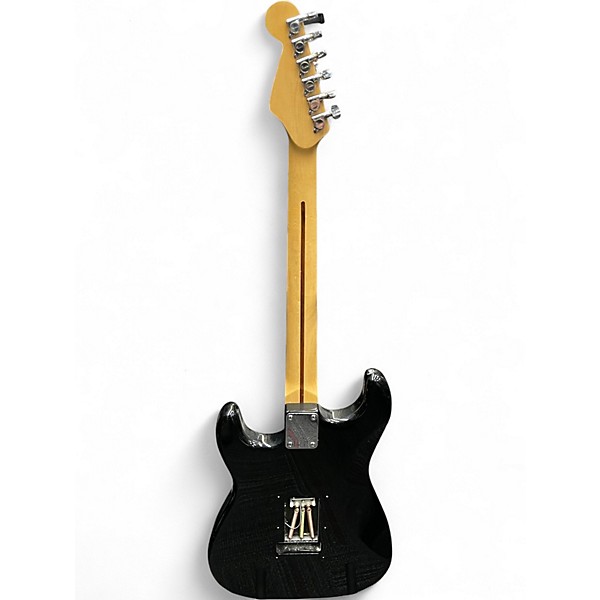 Used Squier Standard Stratocaster Black Solid Body Electric Guitar