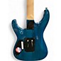 Used ESP LTD MH203 Trans Blue Solid Body Electric Guitar