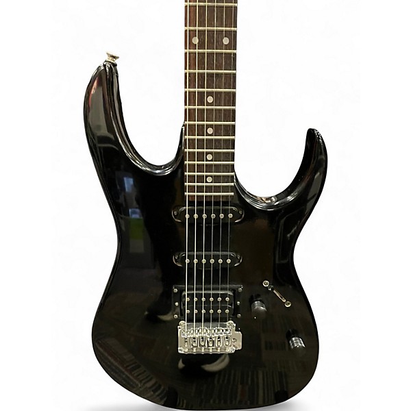 Used Ibanez EX160 Black Solid Body Electric Guitar