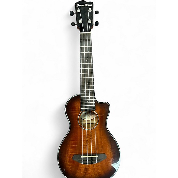 Used Breedlove Pursuit EX CU CE BO Natural Ukulele