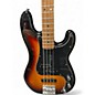 Used Fender Standard Precision Bass 3 Color Sunburst Electric Bass Guitar