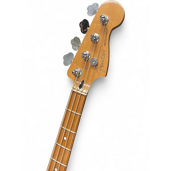 Used Fender Standard Precision Bass 3 Color Sunburst Electric Bass Guitar